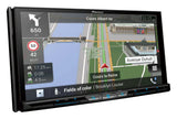 Pioneer AVIC-Z920DAB, Automobilinė multimedija - Navigacijos ekranas su 3D pastatais ir greičio apribojimu