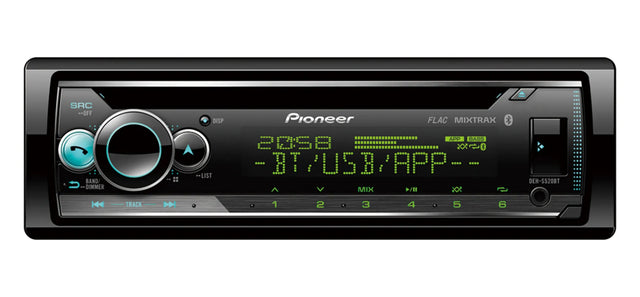 Pioneer DEH-S520BT, 1-DIN automagnetola