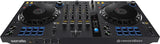 Pioneer DJ - DDJ-FLX6-GT - šoninis vaizdas su mygtukais ir jungtimis