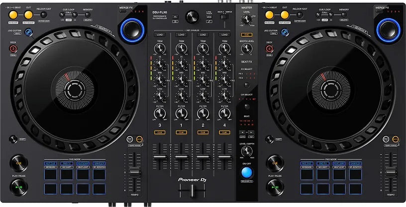 Pioneer DJ - DDJ-FLX6-GT - Valdymo pulto viršutinė dalis su mygtukais
