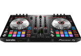 Pioneer DJ - DDJ-SR2 valdiklis Serato DJ - spalvingi mygtukai ir apšviesti ratukai