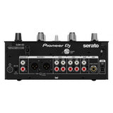 Pioneer DJ - DJM-S3 mikseris - galinė panelė su jungtimis ir mygtukais