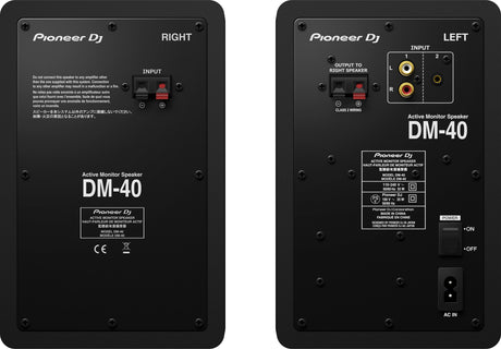 Pioneer DJ DM-40-W monitoriai (Balta) PORA