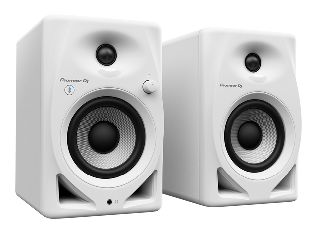 Pioneer DJ - DM-40D-BT-W monitor garsiakalbiai su bluetooth (Balti) 4″ PORA