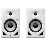 Pioneer DJ - DM-50D-BT monitoriai (balti) - priekinė panelė su Bluetooth simboliu