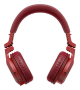 Pioneer DJ - HDJ-CUE1BT-R DJ ausinės (raudonos) - Šoninis ausinių vaizdas su mygtukais