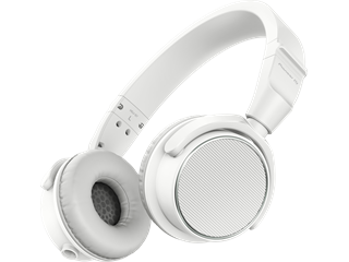 Pioneer DJ HDJ-S7-W ausinės (balintos) - Šoninis vaizdas su ausinių lankeliu