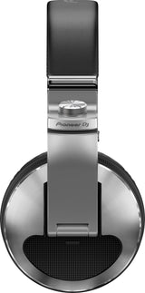 Pioneer DJ HDJ-X10-S ausinės (sidabrinės) - Šoninis ausinių vaizdas su logotipu