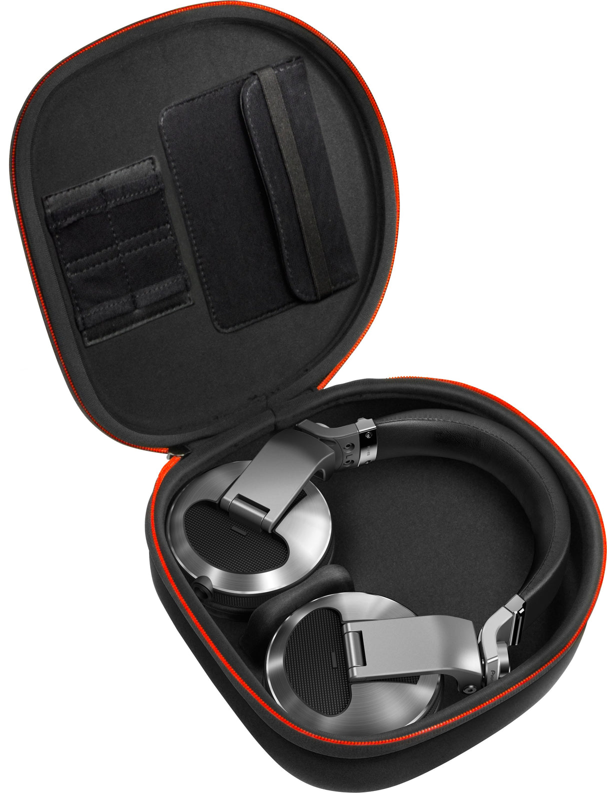 Pioneer DJ HDJ-X10-S ausinės (sidabrinės) - Ausinės su dėklu ir vidinėmis kišenėlėmis