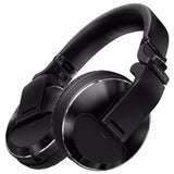 Pioneer DJ HDJ-X10 ausinės (juodos) - Šoninis vaizdas su matomais lankeliais