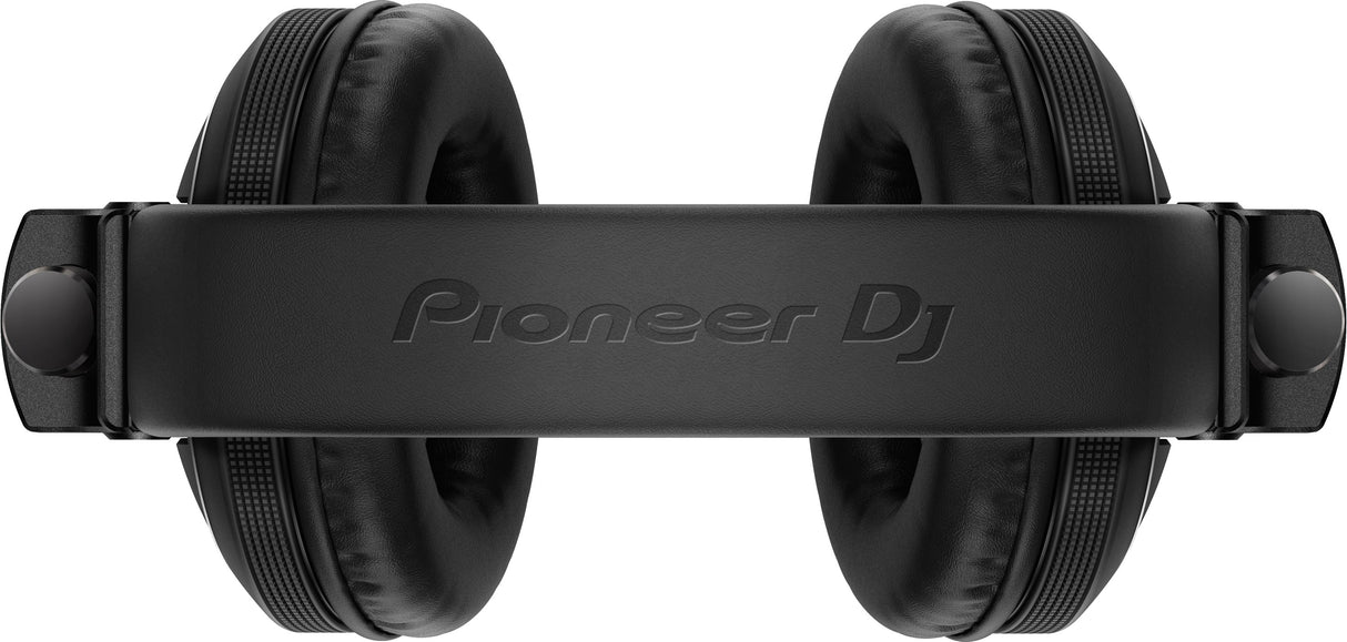 Pioneer DJ HDJ-X5-K ausinės (juodos) - Viršutinė dalis su logotipu