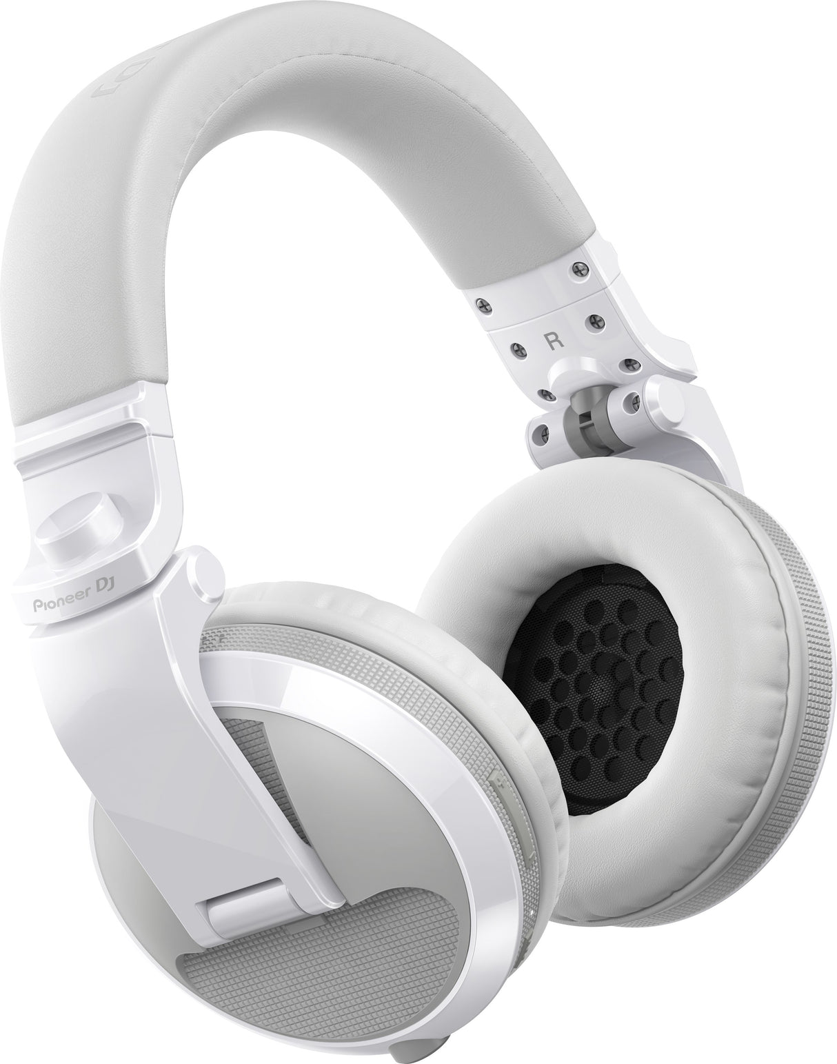 Pioneer DJ - HDJ-X5BT-W ausinės (balta) - Šoninis vaizdas su ausies puodelio detale