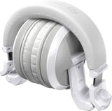 Pioneer DJ - HDJ-X5BT-W ausinės (balta) - baltos ausinės su tekstūruotu lankeliu