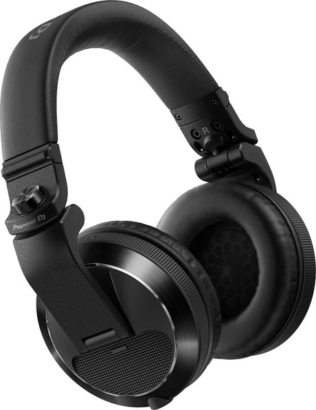 Pioneer DJ HDJ-X7-K ausinės (juodos) - Šoninis ausinių vaizdas su logotipu