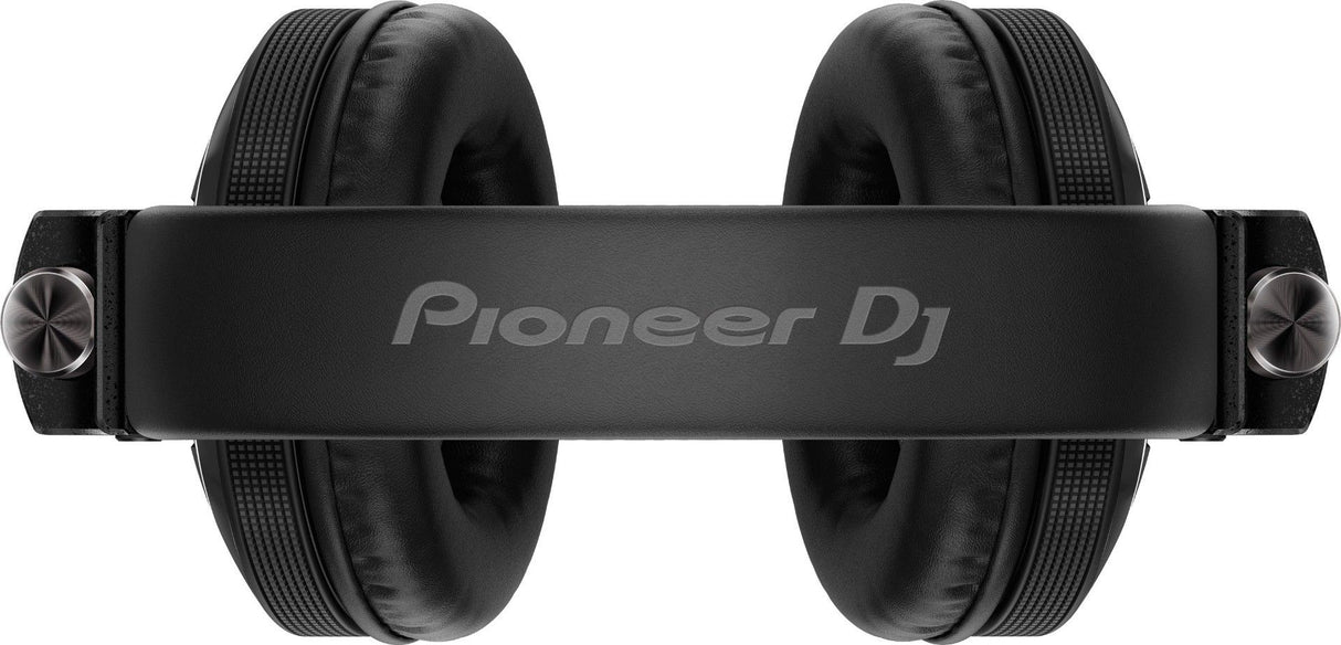 Pioneer DJ HDJ-X7-K ausinės (juodos) - Šoninis vaizdas su metaliniais elementais
