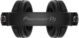 Pioneer DJ HDJ-X7-K ausinės (juodos) - Šoninis vaizdas su metaliniais elementais