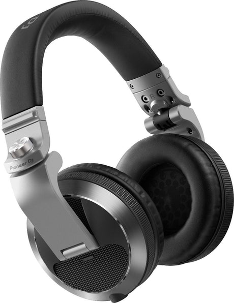 Pioneer DJ HDJ-X7-S ausinės (sidabrinės) - Šoninis ausinių vaizdas su lankeliu
