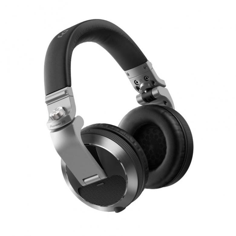 Pioneer DJ HDJ-X7-S ausinės (sidabrinės) - Sidabrinis ausinių logotipas ir pavadinimas