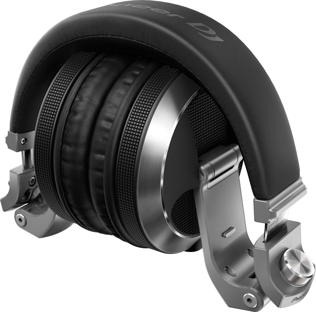Pioneer DJ HDJ-X7-S ausinės (sidabrinės) - Pioneer DJ logotipas ant lankelio