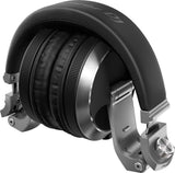 Pioneer DJ HDJ-X7-S ausinės (sidabrinės) - Pioneer DJ logotipas ant lankelio