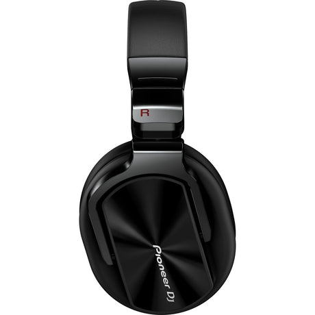 Pioneer DJ HRM-6 monitorinės ausinės - Šoninis vaizdas su R ženklu