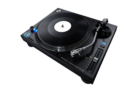 Pioneer DJ PLX-1000 turntable - dešinioji pusė su tempimo valdikliu