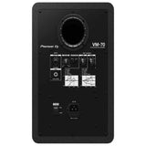 Pioneer DJ - VM-70 monitor garsiakalbis (Juodas) 1vnt - Galinė panelė su jungtimis ir valdikliais