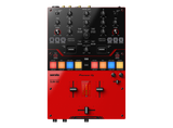 Pioneer DJM-S5 2 kanalų mūšio mikseris - Raudonas korpusas su juodais mygtukais ir faderiais