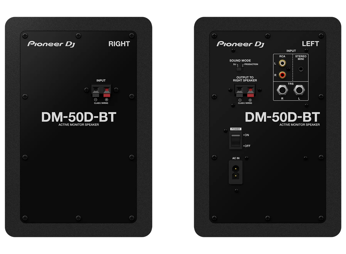 Pioneer DM-50D-BT, monitorinės Bluetooth garso kolonėlės (įvairių spalvų)