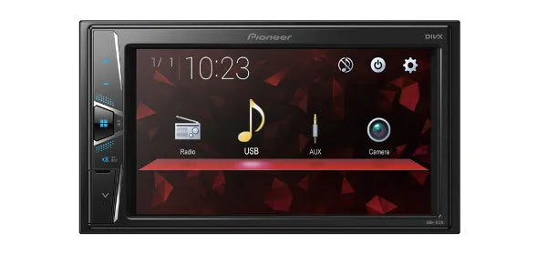Pioneer, DMH-G120 grotuvas su 6.2" ekranu, iPod/iPhone