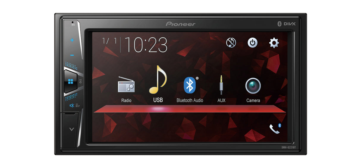 Pioneer DMH-G221BT - Šoninė panelė su mygtukais ir ekranas