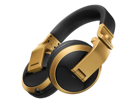 Pioneer HDJ-X5BT-N DJ ausinės (Auksinės) - Auksinės ausinės su juodais akcentais