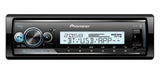 Pioneer MVH-MS510BT, Marine 1-DIN grotuvas su Bluetooth - priekinė panelė su mygtukais ir ekranu