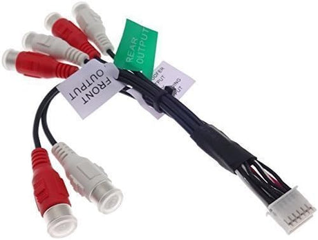 Pioneer RCA kabelis (DMH/AVH-A240BT ir DMH-AF555B)