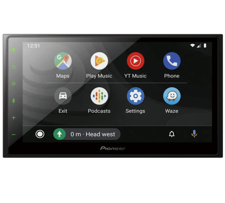 Pioneer SPH-DA250DAB, 6.8″ automobilinė multimedija su Apple CarPlay, Android Auto