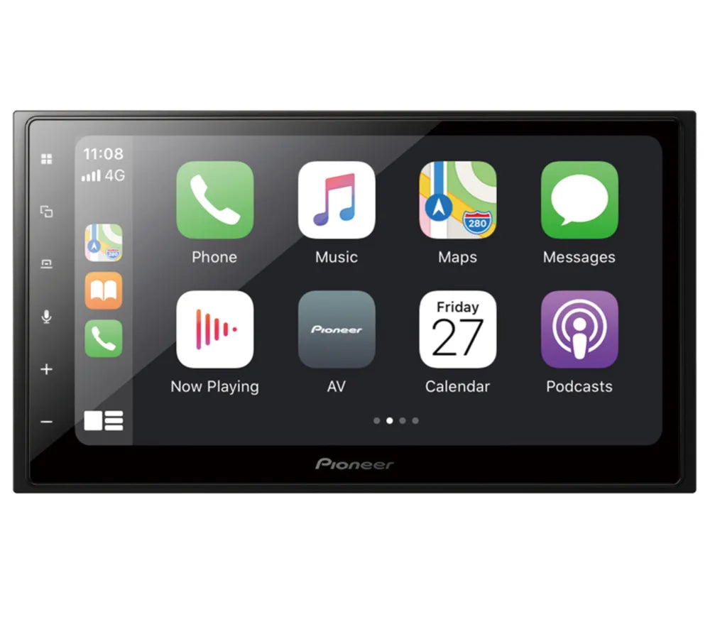 Pioneer SPH-DA250DAB, 6.8″ automobilinė multimedija su Apple CarPlay, Android Auto