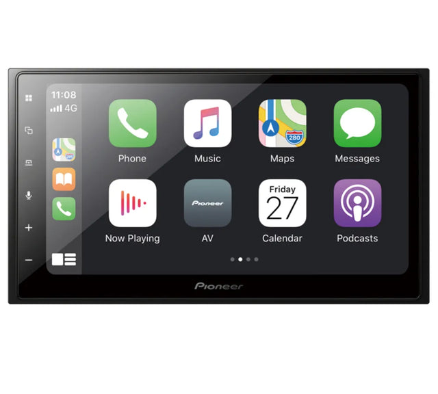 Pioneer SPH-DA250DAB, 6.8″ automobilinė multimedija su Apple CarPlay, Android Auto