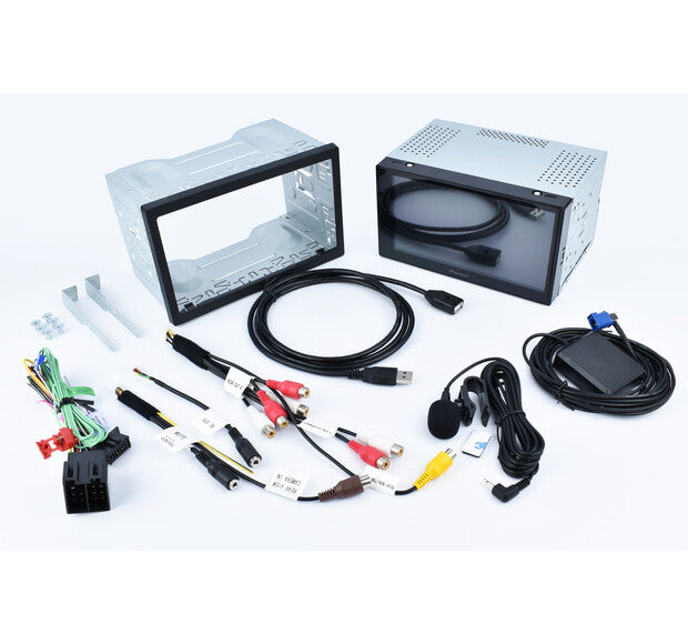 Pioneer SPH-DA360DAB - visos jungtys ir priedai montavimui