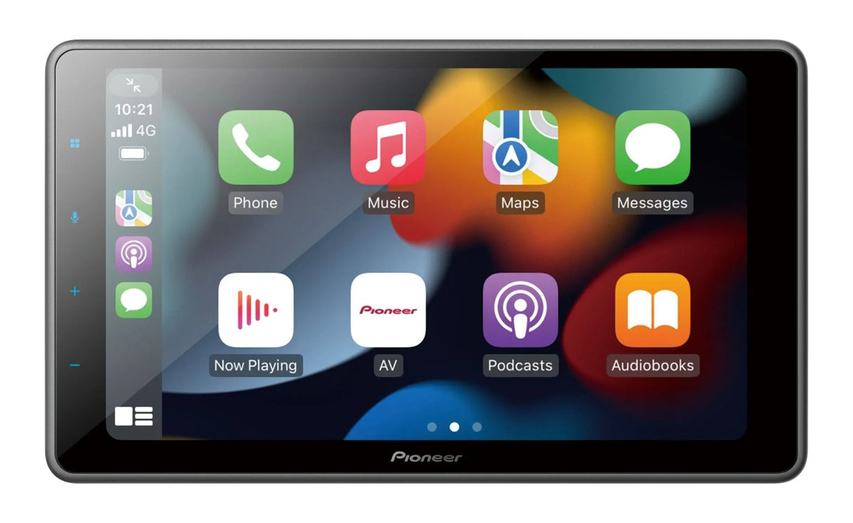 Pioneer SPH-EVO950DAB-UNI, 9.0" automobilinė multimedija su belaidžiu Apple CarPlay ir Android Auto - Ekrano šoninė juosta su piktogramomis
