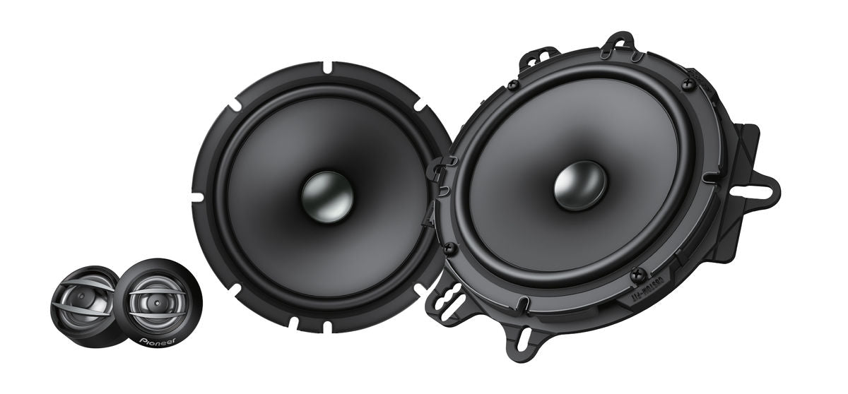 Pioneer TS-A1600C - du garsiakalbiai ir du maži garsiakalbiai