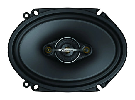 Pioneer TS-A6881F - Garsiakalbio tvirtinimo laikikliai išsikišę iš kraštų