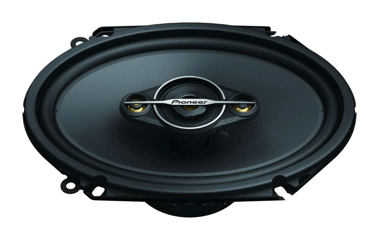 Pioneer TS-A6881F - Garsiakalbio tvirtinimo detalės ir vidurinė dalis