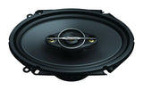 Pioneer TS-A6881F - Garsiakalbio tvirtinimo detalės ir vidurinė dalis