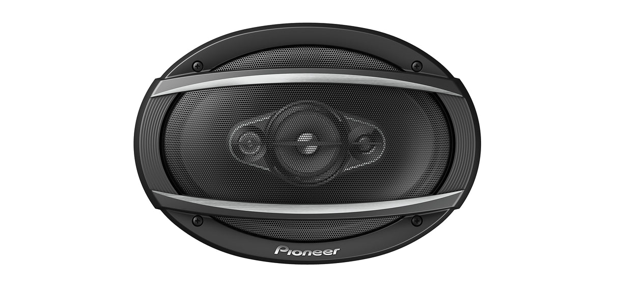 Pioneer TS-A6980F - garsiakalbio priekinė dalis su trimis garsiakalbiais