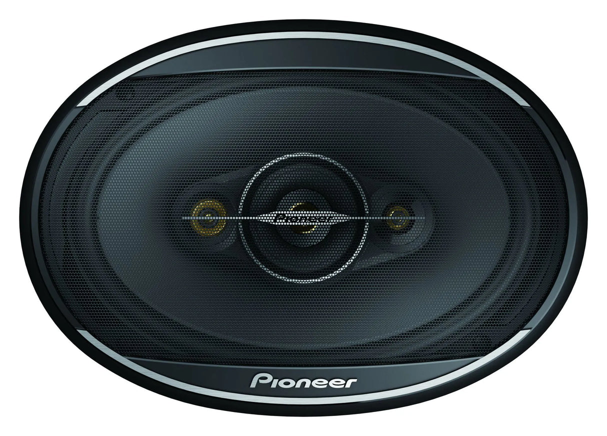 Pioneer, TS-A6991F 6x9" 5-juostų koaksialiniai garsiakalbiai - 5-juostų garsiakalbio priekinė dalis su grotelėmis