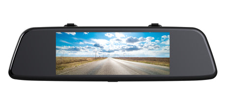 Pioneer VREC-150MD Driving recorder mirror - priekinis vaizdas su keliu ir dangumi
