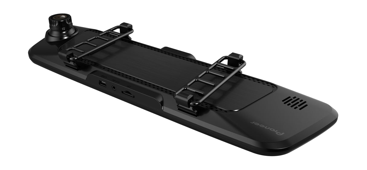 Pioneer VREC-150MD Driving recorder mirror - galinė pusė su jungtimis ir tvirtinimo detalėmis
