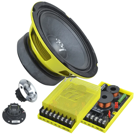 Plačiajuosčiai garsiakalbiai Ground Zero GZCC 165.2SQL, 16.5 cm, kompo