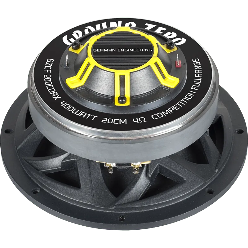 Plačiajuosčiai garsiakalbiai Ground Zero GZCF 200COAX, 250W, koaksiali