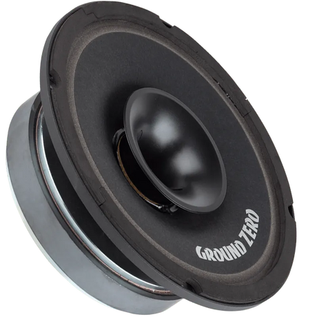 Plačiajuosčiai garsiakalbiai Ground Zero GZCF 200COAX, 250W, koaksialiniai, 20cm, 2-jų juostų